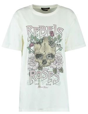 Colourful Rebel Loose fit tee Rebels and Roses