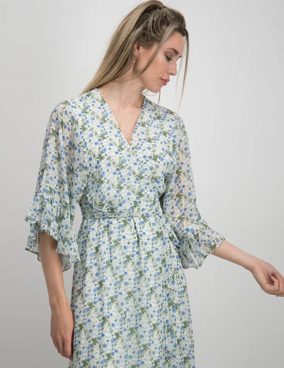 Colourful Rebel Maxi wrap dress Alice