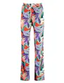 Colourful Rebel Melody big flower straight pants WP114137