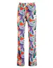 Colourful Rebel Melody big flower straight pants WP114137