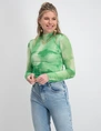 Colourful Rebel Neyo Tie Dye Mesh Top WT214409