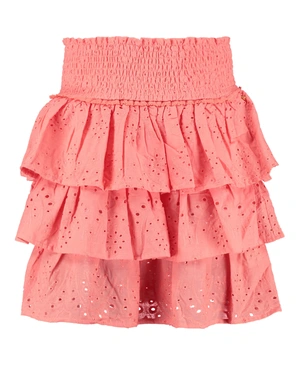 Colourful Rebel Nuna Broderie Anglaise Layer Mini Skirt 10337