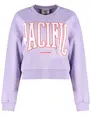 Colourful Rebel Pacific patch cropped sweat WS414246