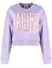 Colourful Rebel Pacific patch cropped sweat WS414246