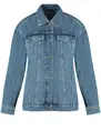 Colourful Rebel Paige patch denim jacket WO114033