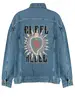Colourful Rebel Paige patch denim jacket WO114033