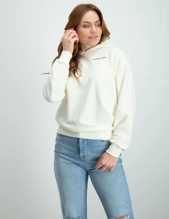 Colourful Rebel Panther moon clean hoodie WH114241
