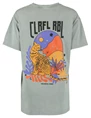Colourful Rebel Panther moon wash loosefit tee WT114256