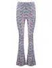 Colourful Rebel Peached flare pants Small Flower