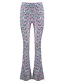 Colourful Rebel Peached flare pants Small Flower