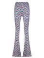 Colourful Rebel Peached flare pants Small Flower