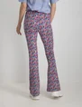 Colourful Rebel Peached flare pants Small Flower