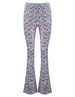 Colourful Rebel Peached flare pants Small Flower