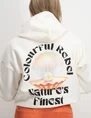 Colourful Rebel Pearl Clean Oversized Hoodie WH115345