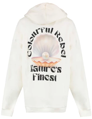 Colourful Rebel Pearl Clean Oversized Hoodie WH115345