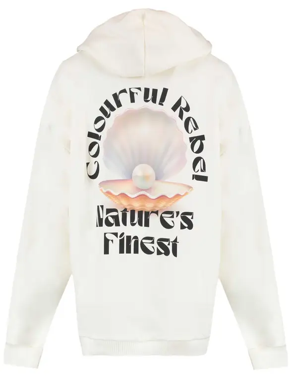 Colourful Rebel Pearl Clean Oversized Hoodie WH115345