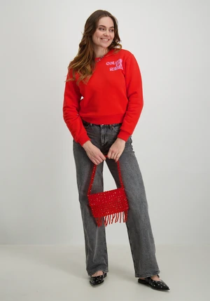 Colourful Rebel Puff logo Relaxed Sweat WS416206