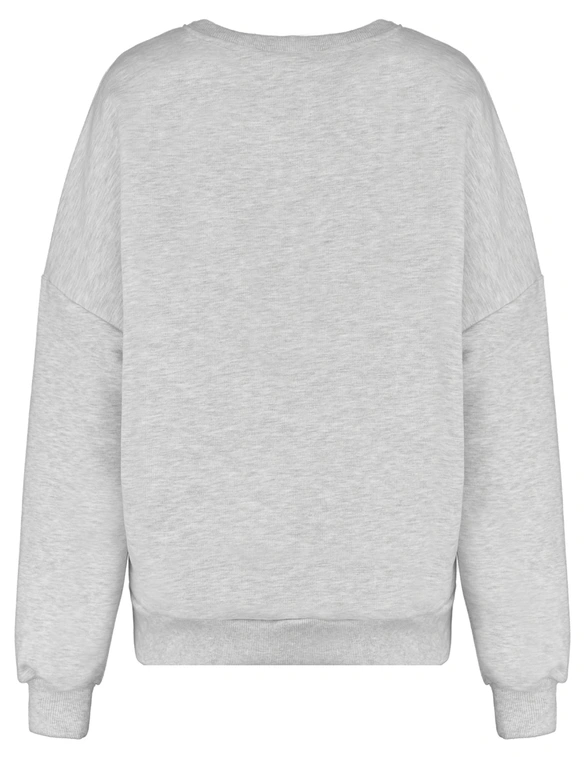 Colourful Rebel racer logo dropped shoulder sweat WS416583
