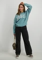 Colourful Rebel Rebel Dropped Shoulder Sweat WS416200