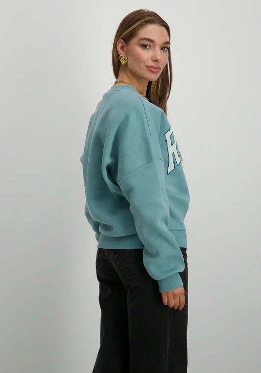 Colourful Rebel Rebel Dropped Shoulder Sweat WS416200