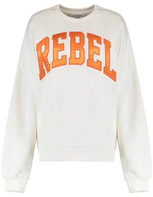 Colourful Rebel Rebel Patch Dropped Sweat WS415662