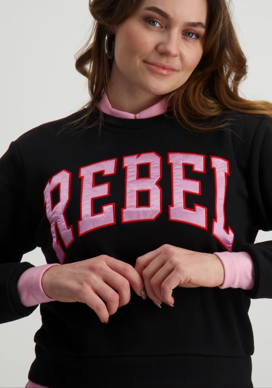 Colourful Rebel Rebel Patch Relaxed Sweat WS416207
