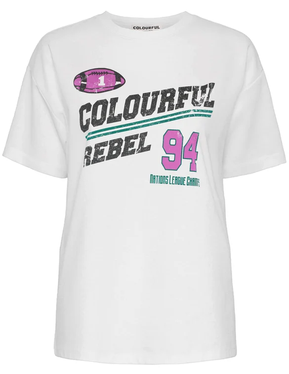 Colourful Rebel rugby loosefit tee WT116853