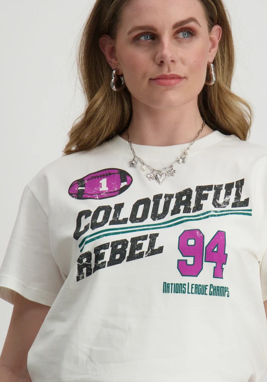 Colourful Rebel rugby loosefit tee WT116853