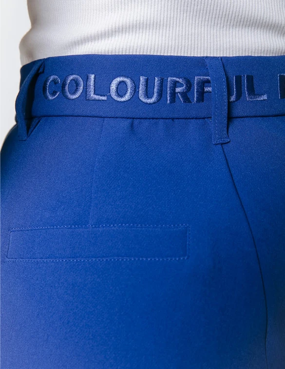 Colourful Rebel Rus pintuck straight pants WP114115