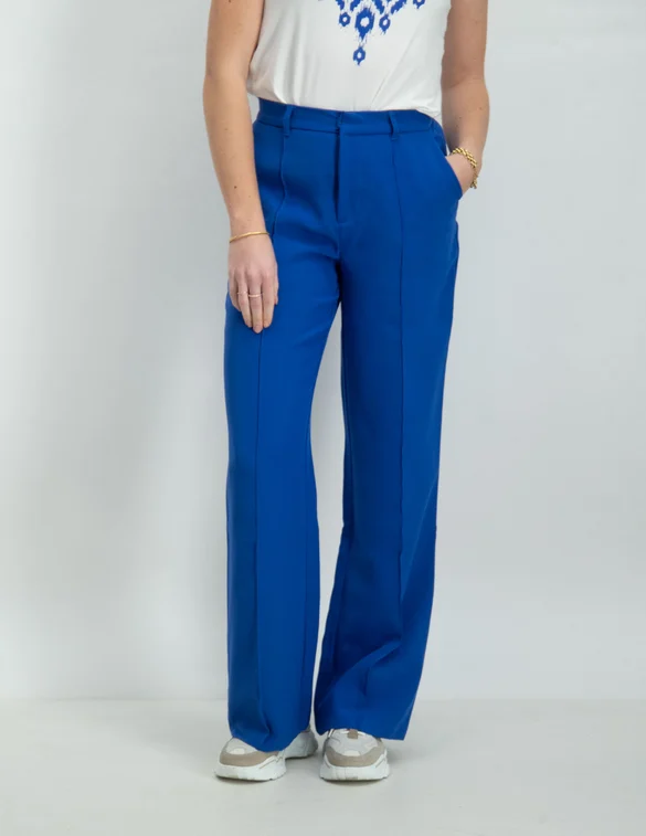 Colourful Rebel Rus pintuck straight pants WP114115