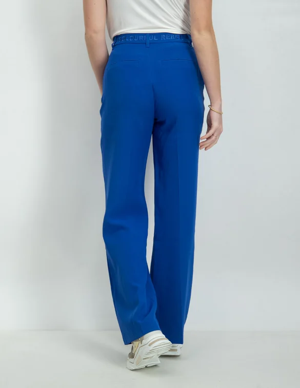 Colourful Rebel Rus pintuck straight pants WP114115