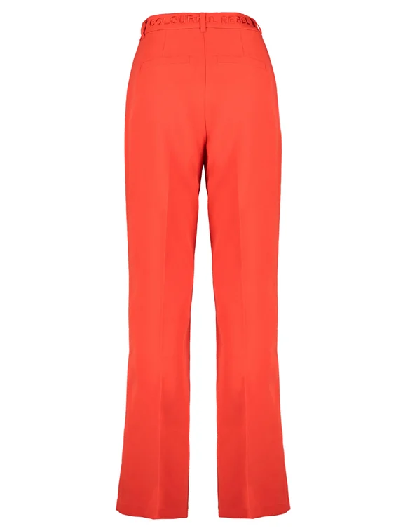 Colourful Rebel Rus pintuck straight pants WP114146