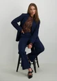 Colourful Rebel Rus straight pants elastic waistband WP116407