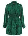 Colourful Rebel Sacha liquid paint mini shirt dress WD114046