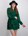 Colourful Rebel Sacha liquid paint mini shirt dress WD114046