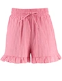 Colourful Rebel Sensa Striped Ruffle Short WS116919