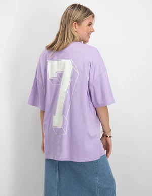 Colourful Rebel Seven Oversized Tee WT115103