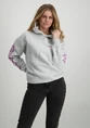 Colourful Rebel Sleeve Logo Clean Hoodie WH116124