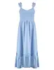 Colourful Rebel Slit maxi dress Channa Check