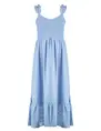Colourful Rebel Slit maxi dress Channa Check