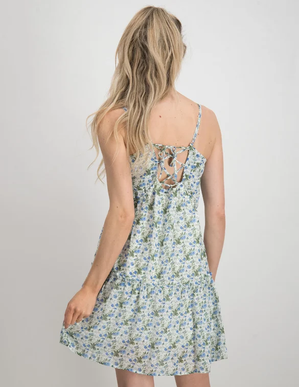 Colourful Rebel Spaghetti Mini dress Elodie