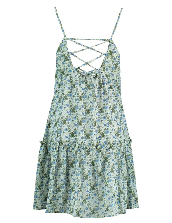 Colourful Rebel Spaghetti Mini dress Elodie