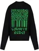 Colourful Rebel Striped Waves Drppd Shldr sweat WS415358