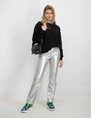 Colourful Rebel Striped Waves Drppd Shldr sweat WS415358