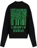 Colourful Rebel Striped Waves Drppd Shldr sweat WS415358