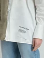 Colourful Rebel Talia two tone oversized boyfriend blouse WB114167