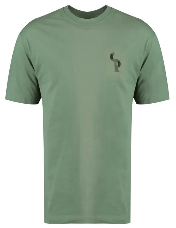Colourful Rebel Tee CR Lines Washed