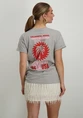 Colourful Rebel Tropical Beach Tour Boxy Tee WT116891