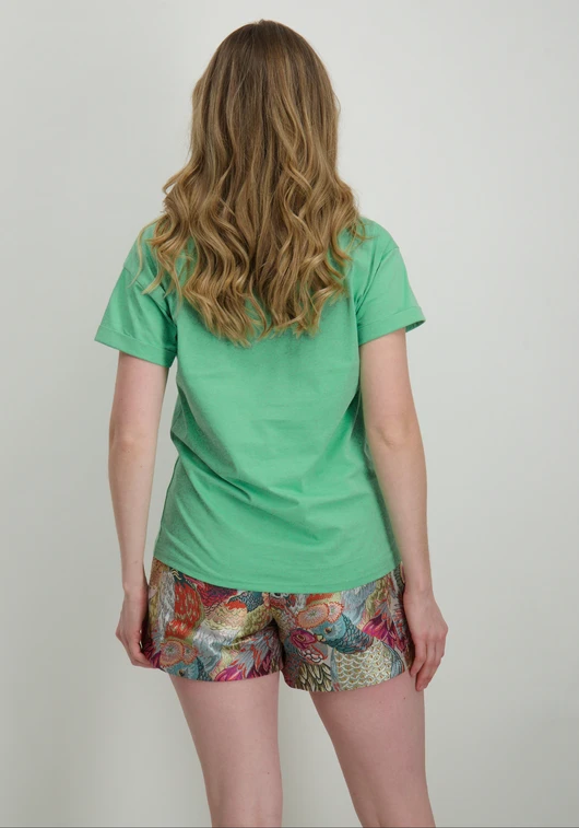 Colourful Rebel Uni logo boxy tee WT115938