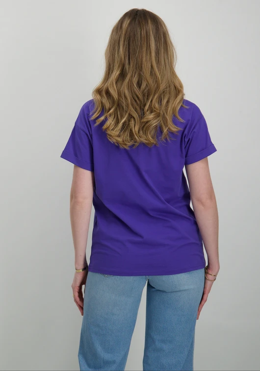 Colourful Rebel uni logo boxy tee WT116586